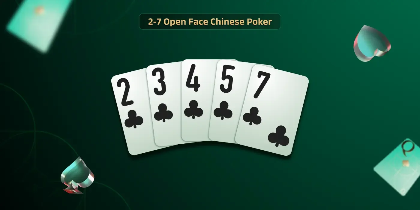 Open Face Chinese Poker